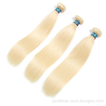 Wholesale 10A Brazilian 100% Human Virgin Hair 613 Blonde Bundles Cuticle Aligned Raw Unprocessed 613 Hair Extensions  Vendors